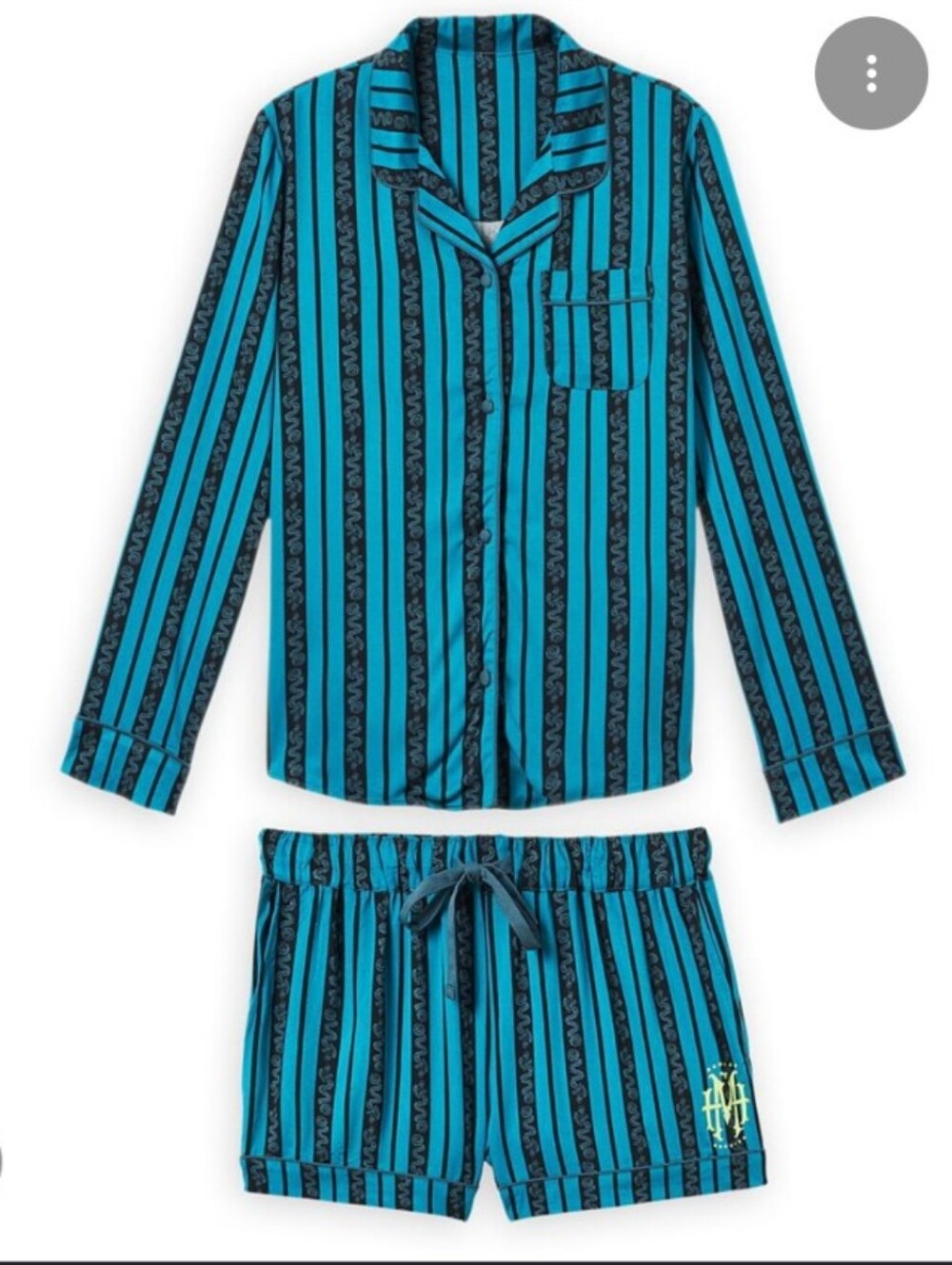 NWT Disney Haunted Mansion Two-Piece Pajama Set Size 1X
